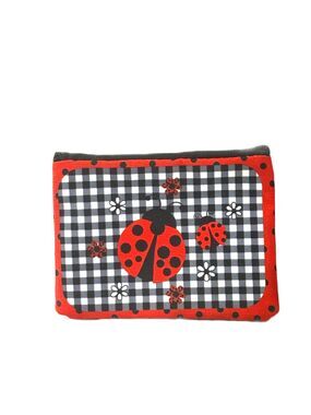 Xx not available-sold out xx NWT Red Ladybug Zip Pouch